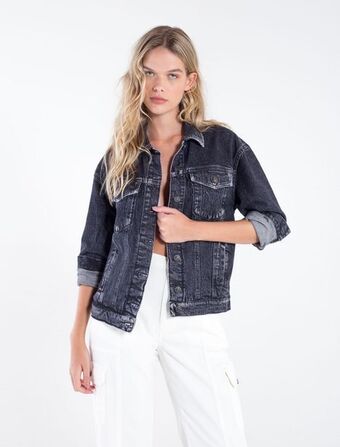NAF NAF Chaqueta en denim oferta