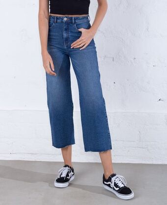 NAF NAF Jean tiro alto con bota holgada oferta
