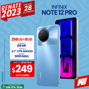 Novicompu Infinix Note 12 Pro oferta