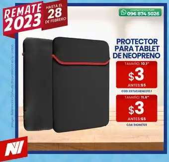 Novicompu Protector para Tablet de Neopreno 10,1" oferta