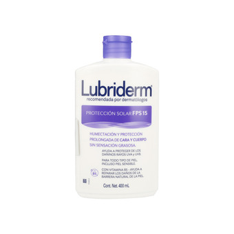 Akí Crema corporal fps 15 lubriderm 400 ml oferta