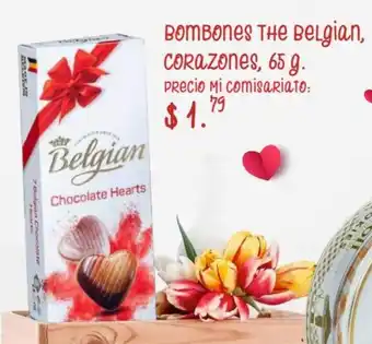 Mi Comisariato Bombones The Belgian Corazones 65g oferta