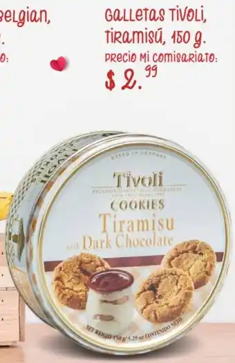 Galletas Tivoli Tiramisú 150g