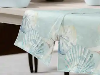 Colineal Camino de mesa estrella de mar 33x180cm c/verde oferta