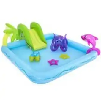 Ferrisariato Piscina bestway acuario con resbaladera 2.39m oferta