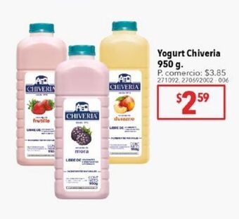 Tia Yogurt chiveria 950 g oferta