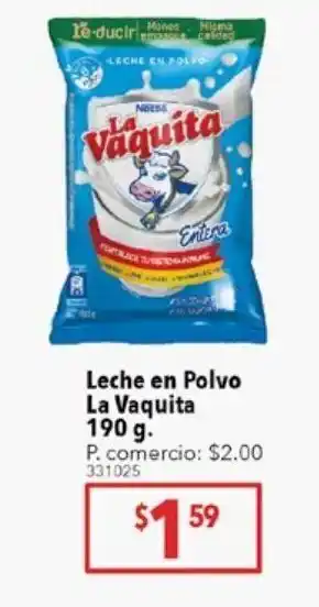 Tia Leche en polvo la vaquita oferta