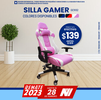 Novicompu Silla Gamer oferta