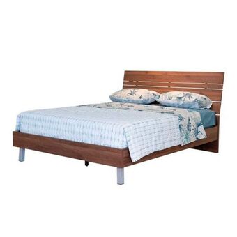 Muebles el Bosque Cama cheryl queen walnut oferta