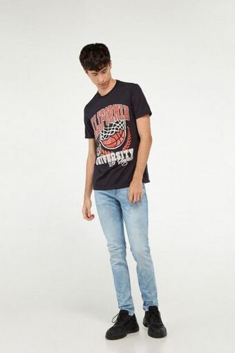 Koaj Camiseta básica manga corta estampada. oferta