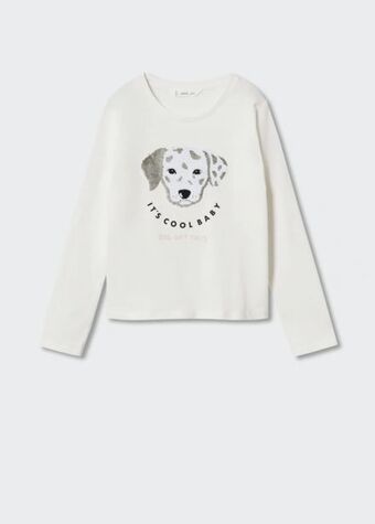 Mango Camiseta lentejuelas reversibles oferta