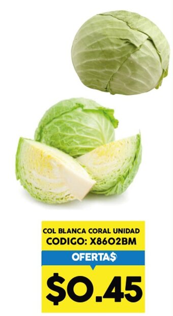Coral Hipermercados Col Blanca Coral Unidad oferta