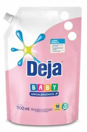 Mi Comisariato Detergente Líquido Deja, Baby, Doypack 900ml oferta