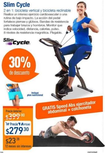 TVentas Slim Cycle oferta