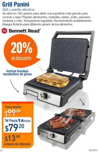 TVentas Grill Panini oferta