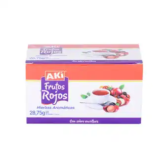 Akí Té frutos rojos aki caja 25 x 1.15 g oferta