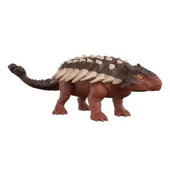 Pycca Jurassic world ankylosaurus dinosaurio ruge y ataca oferta