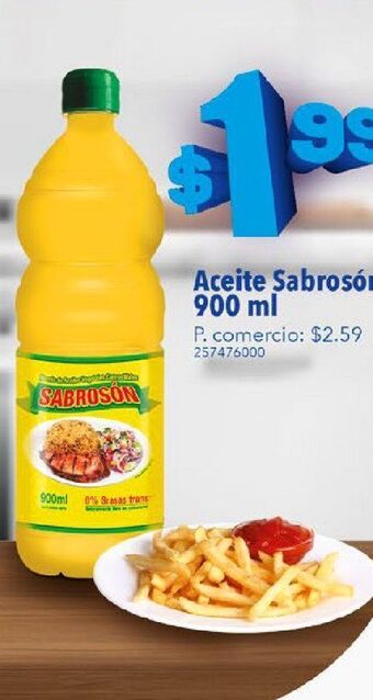 Tia Aceite sabroson 900 ml oferta