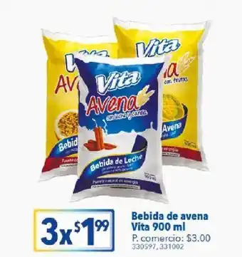 Tia Bebida de avena vita 900 ml oferta