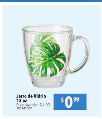 Tia Jarro de vidrio oferta