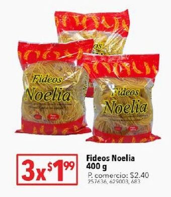 Tia Fideos noelia 400g oferta