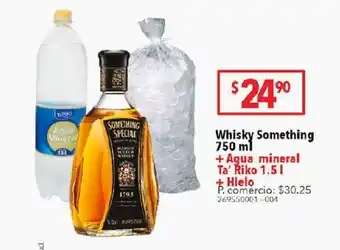 Tia Whisky something 750 ml oferta