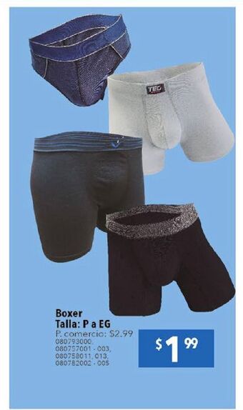 Tia Boxer oferta