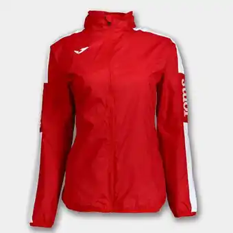 Joma Chubasquero mujer championship iv rojo blanco oferta