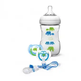 Bebemundo Set de regalo diseño elefante para niño 260 ml oferta