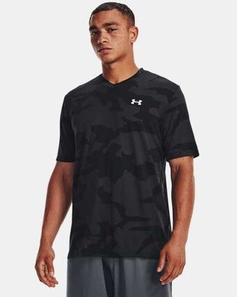 Under Armour Men's ua velocity jacquard v-neck short sleeve oferta