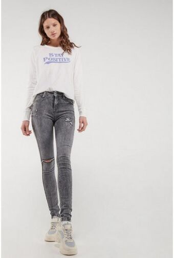 Koaj Jean jegging tiro alto oferta