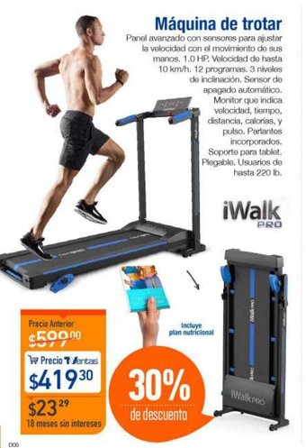 iWalk Pro Máquina de Trotar