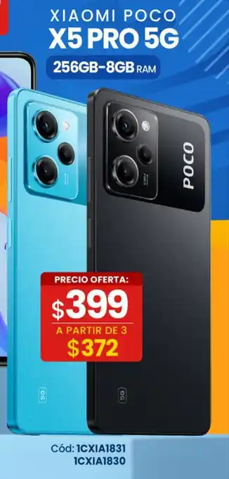 Novicompu Xiaomi Poco X5 Pro 5G 256GB-8GB RAM oferta
