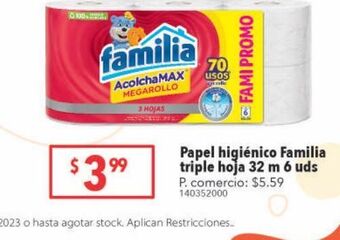 Tia Papel higiénico familia oferta