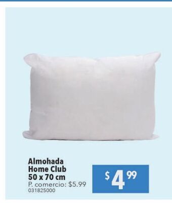 Tia Almohada home club oferta