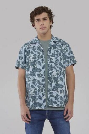 De Prati Camisa slim manga corta h&o oferta
