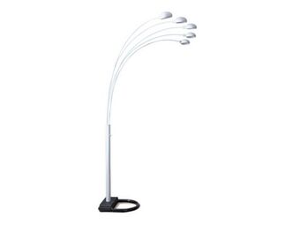 Colineal Lampara pie 5 luces blanca oferta