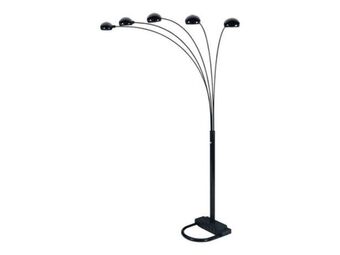 Colineal Lampara pie 5 luces negra oferta