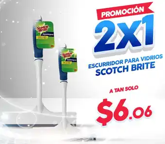 Coral Hipermercados Escurridor para Vidrios Scotch Brite oferta