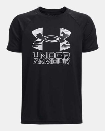 Under Armour Boys' ua tech™ hybrid print fill short sleeve oferta