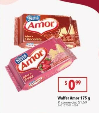 Tia Waffer amor 175g oferta