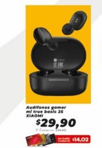 Tia Audífonos gamer mi true basic xiaomi oferta