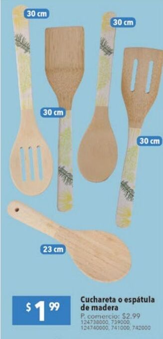 Tia Cuchareta o espátula de madera oferta