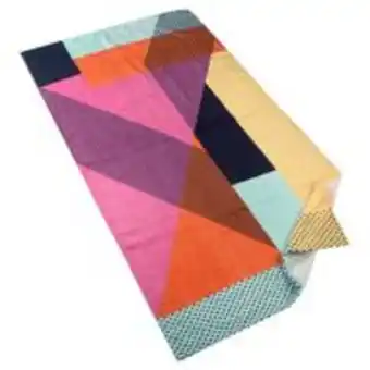 Ferrisariato Toalla de playa karsten estampado rosa 67 x 130cm oferta