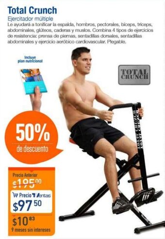 Total Crunch Ejercitador Múltiple