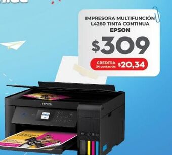 Tia Impresora multifunción l4260 tinta continua epson oferta