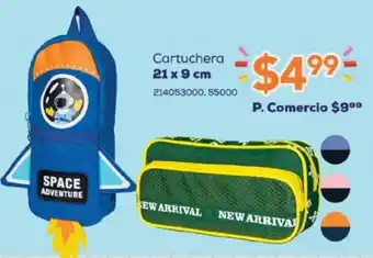 Tia CArtuchera 21 x 9cm oferta