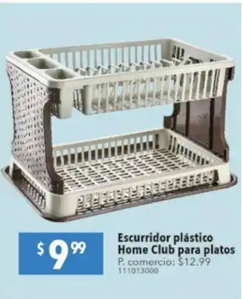 Tia Escurridor plástico home club para platos oferta