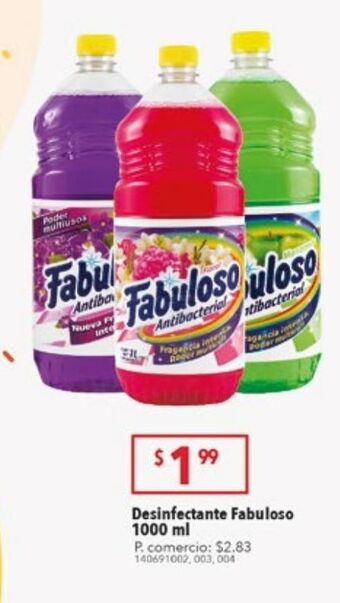 Tia Desinfectante fabuloso 1000ml oferta