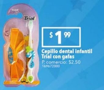 Tia Cepillo dental infantil trial con gafas oferta